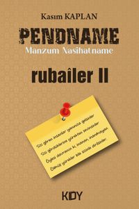 Pendname Manzum Nasihatname - Rubailer II 