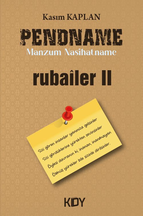 Pendname Manzum Nasihatname - Rubailer II 