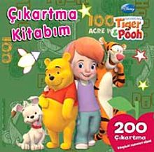 Arkadaşlarım Tiger-Pooh Çıkartma Kitabım