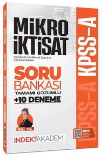 KPSS A Grubu Mikro İktisat Soru Bankası ve 10 Deneme Çözümlü