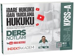 KPSS A Grubu İdare ve İdari Yargılama Hukuku Video Ders Notları
