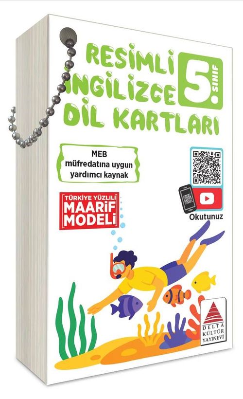 5. Sınıf Resimli İngilizce Dil Kartları