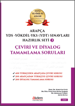 Arapça Yds-Yökdil Sınavları Hazırlık Seti 3 Çeviri ve Diyalog Tamamlama Soruları