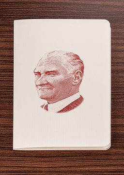 Akıl Defteri - Atatürk Serisi - Atatürk Gravür (Cep Boy)