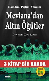 Mevlana'dan Altın Öğütler & 3 Kitap Bir Arada (Cep Boy)