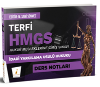 Terfi HMGS İdari Yargılama Usulü Hukuku Ders Notları