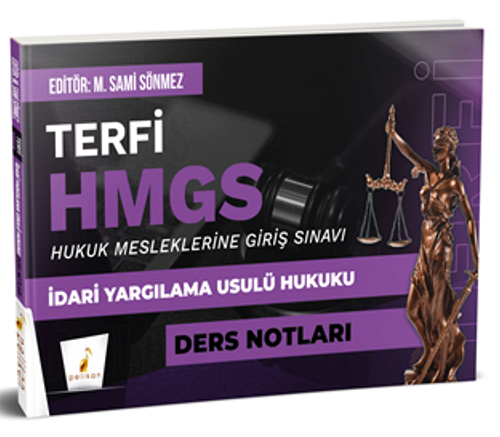 Terfi HMGS İdari Yargılama Usulü Hukuku Ders Notları