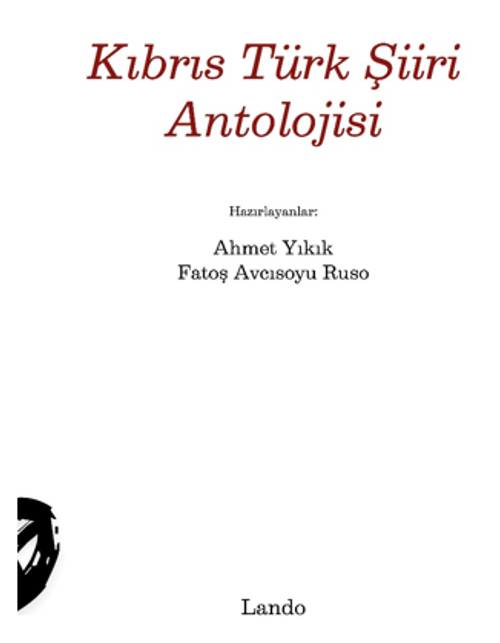 Kıbrıs Türk Şiiri Antolojisi 