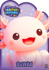 Kawaii Zamanı – Çıkartmalı Boyama Kitabı