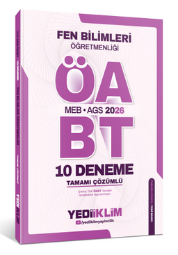 2026 MEB AGS Fen Bilimleri Öğretmenliği Tamamı Çözümlü 10 Deneme 