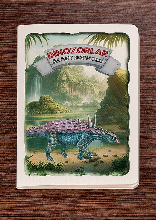 Akıl Defteri - Dinozorlar - Acanthopholis (Cep Boy)