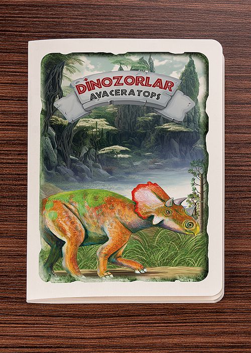 Akıl Defteri - Dinozorlar - Avaceratops (Cep Boy)