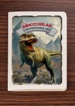 Akıl Defteri - Dinozorlar - Tyrannosaurus Rex (Cep Boy)