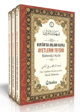 Kuranda Anlamı Kapalı Ayetlerin Tefsiri (3 Cilt Takım)