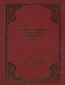 Künhü'l-Ahbar Dördüncü Rükn Osmanlı Tarihi C.II İndeks, Gelibolulu Mustafa Âli