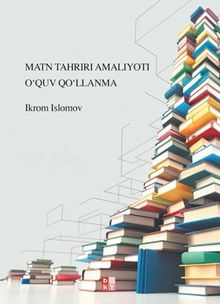 Matn Tahrırı Amalıyotı Oʻquv Qoʻllanma