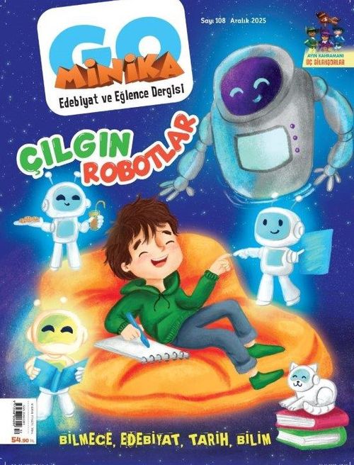 minikaGO Aylık Çocuk Dergisi Sayı:108 Aralık 2025