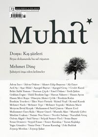 Muhit Dergi Aylık Edebiyat Dergisi Sayı:72 Aralık 2025