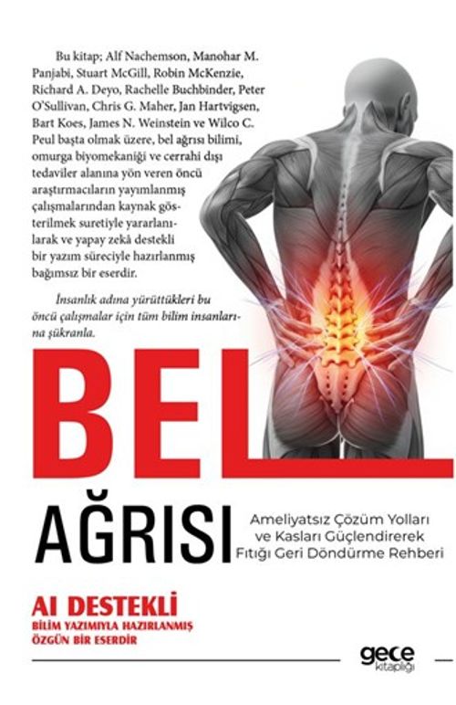 Bel Ağrısı & Ameliyatsız Çözüm Yolları ve Kasları Güçlendirerek Fıtığı Geri Döndürme Rehberi