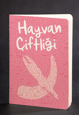 Akıl Defteri - Hayvan Çiftliği - Metinli Bayrak - (Cep Boy)