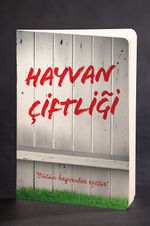 Akıl Defteri - Hayvan Çiftliği - Beyaz Çit - (Cep Boy)