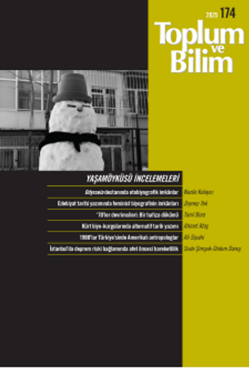 Toplum ve Bilim Sayı:174