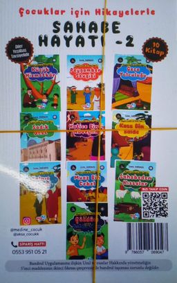 Çocuklar İçin Hikayelerle Sahabe Hayatı 2 (10 Kitaplık Set)