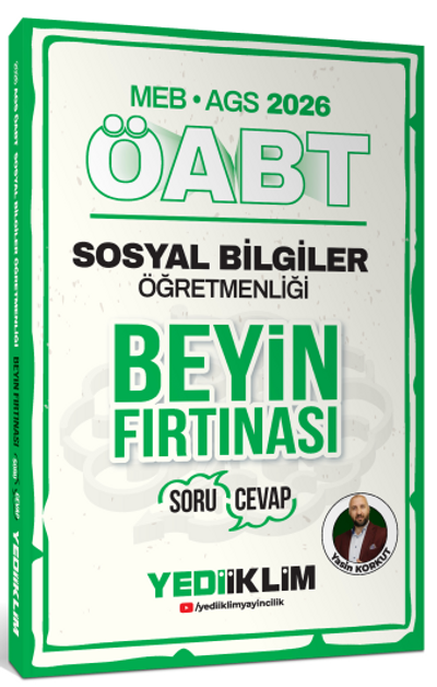 2026 MEB AGS ÖABT Tarih Öğretmenliği Beyin Fırtınası Soru Cevap