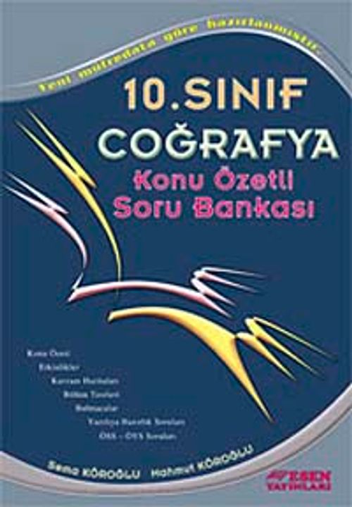 10. Sınıf Coğrafya Konu Özetli Soru Bankası