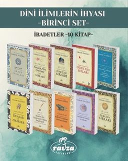 Dini İlimlerin İhyası  Birinci Set İbadetler (10 Kitap)