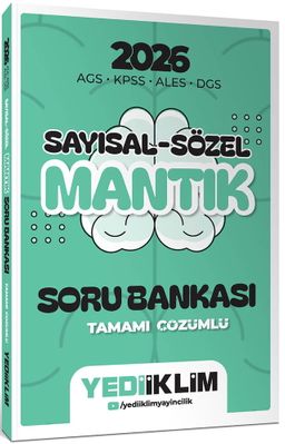 2026 AGS KPSS ALES DGS Sayısal Sözel Mantık Tamamı Çözümlü Soru Bankası