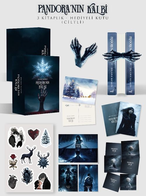 Pandora’nın Kalbi (3 Kitap Takım Ciltli - Hediye Kutulu)