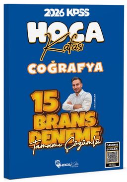 2026 KPSS Coğrafya 15 Deneme Çözümlü