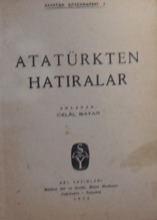 Atatürk'ten Hatıralar 6-F-34
