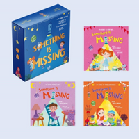 Something is missing,  İngilizce Bir Şey Eksik Seti (3 Fenerli Kitap)