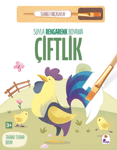 Suyla Rengarenk Boyama / Çiftlik (Sihirli Fırçasıyla)