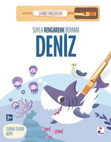 Suyla Rengarenk Boyama / Deniz (Sihirli Fırçasıyla)