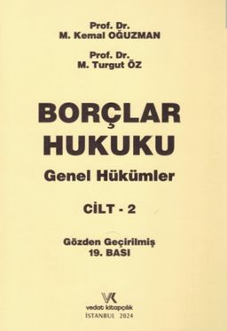 Borçlar Hukuku / Genel Hükümler Cilt 2