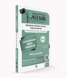 Müessir Ceza Hukuku Genel Hükümler