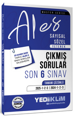2026 ALES  Sayısal Sözel Yetenek Tamamı Çözümlü Son 6 Sınav Çıkmış Sorular (23 Kasım 2025 Ales-3 Ekli)