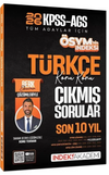 2026 KPSS MEB-AGS T&uuml;rk&ccedil;e &Ouml;SYM nin İndeksi &Ccedil;ıkmış Sorular Son 10 Yıl Konu Konu &Ccedil;&ouml;z&uuml;ml&uuml;
