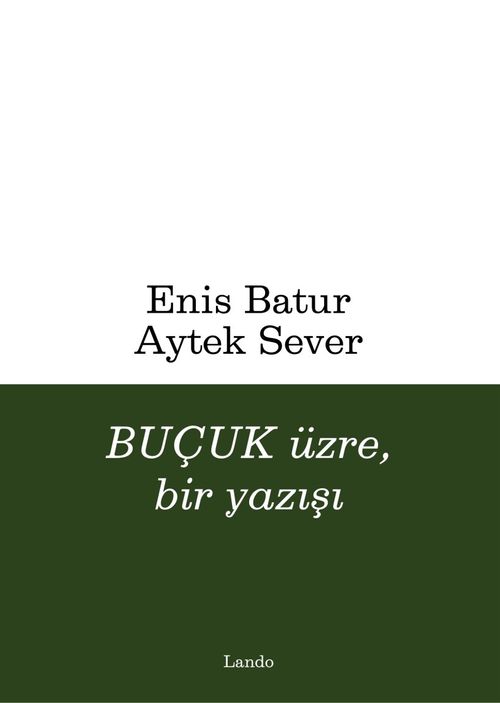 Buçuk Üzre, Bir Yazışı