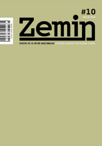 Zemin: Edebiyat Dil ve Kültür Araştırmaları Sayı:10