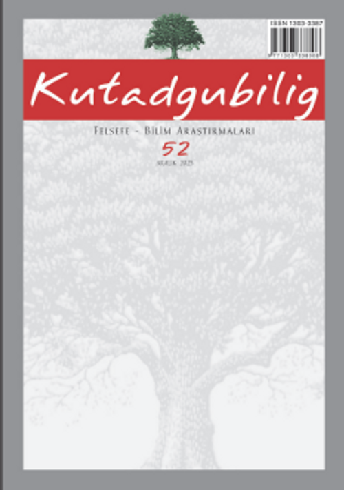 Kutadgubilig Felsefe-Bilim Araştırmaları Dergisi Sayı:52