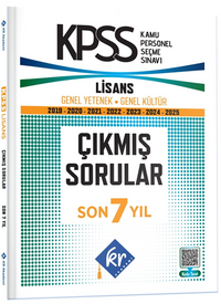 KPSS Genel Yetenek Genel Kültür Çıkmış Sorular Son 7 Yıl Kitapçıkları