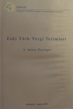 Eski Türk Vergi Terimleri / 10-B-15