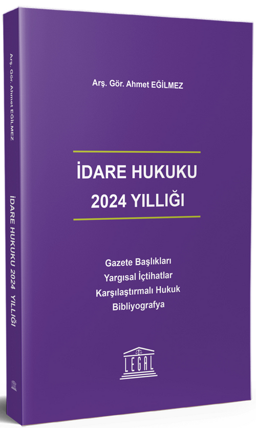 İdare Hukuku 2024 Yıllığı