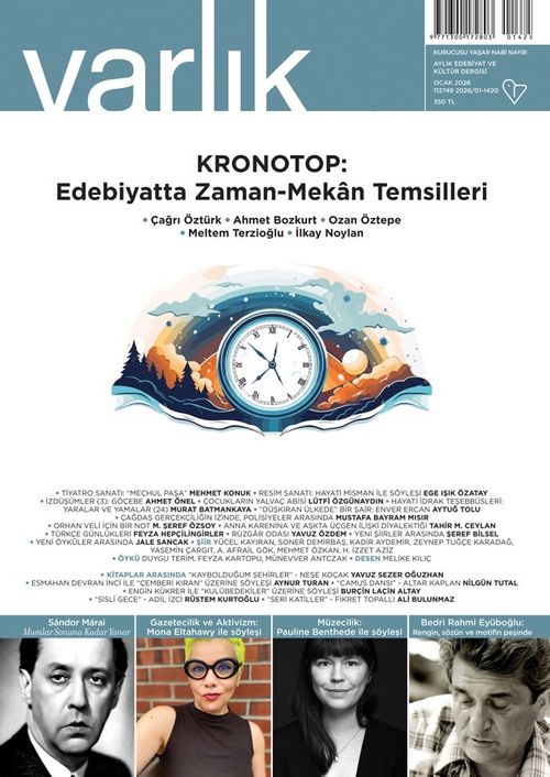 Varlık Edebiyat ve Kültür Dergisi Ocak 2026