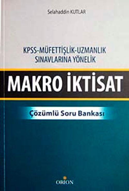 Makro İktisat Çözümlü Soru Bankası