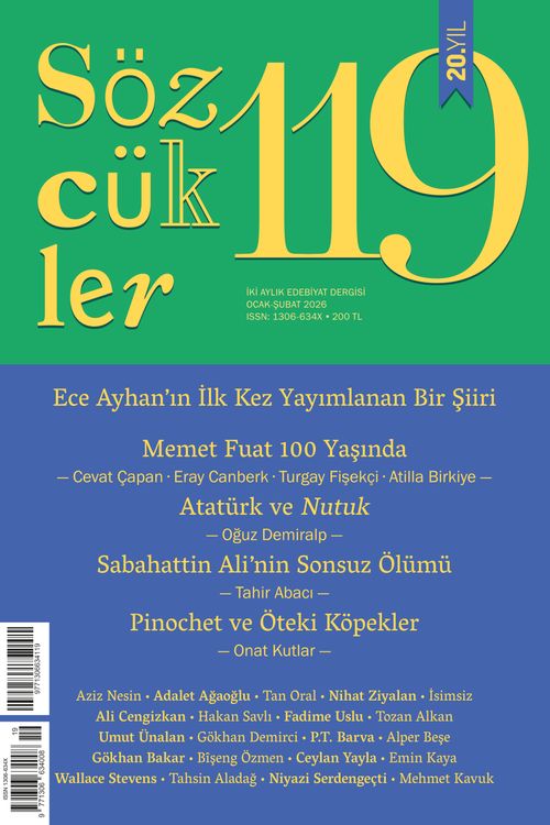 Sözcükler Sergisi 119. Sayı (Ocak-Şubat 2026)